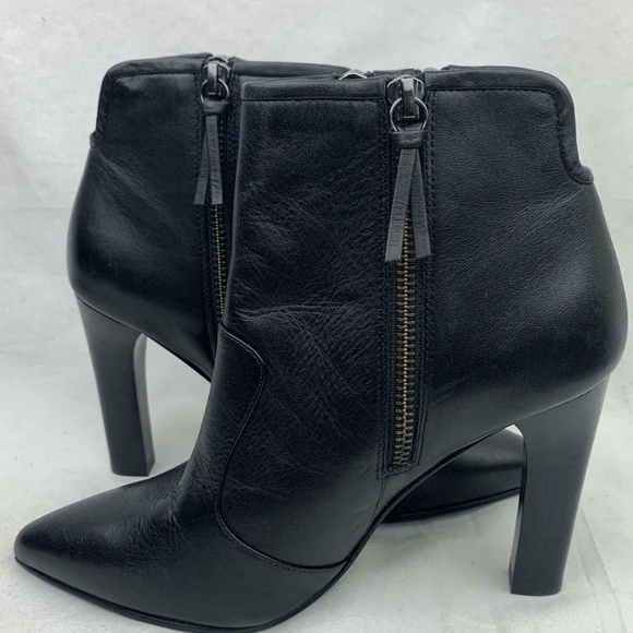 Pele Moda ankle zip detail leather booti… - Picture 4 of 8